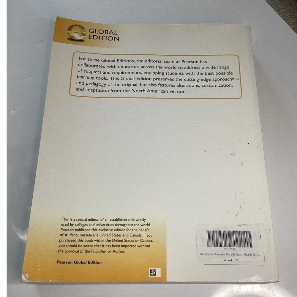 Development Across the Life Span 8th Edition Robert S Feldman Pearson‎ Textbook